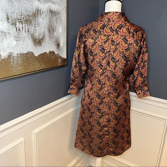 Anthro Eva Franco Edeline Abstract Shirtdress - Picture 11 of 14